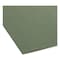 Smead Hanging Folder Fast Tab 8-1/2 x 11", Green, PK25, Expanded Width: 2" 64259 - alternate 4